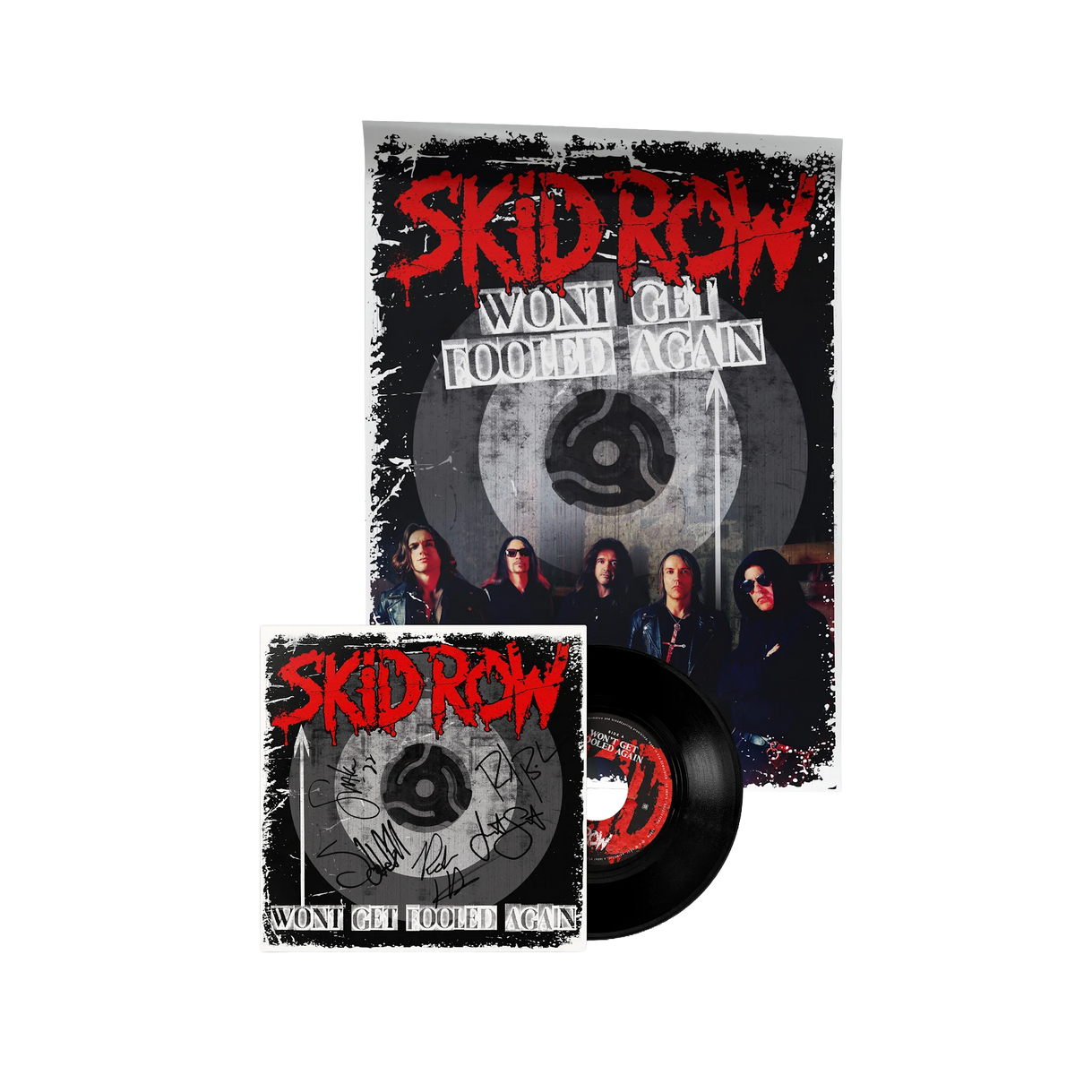 Limited & Signed 7" Vinyl & Poster Bundle